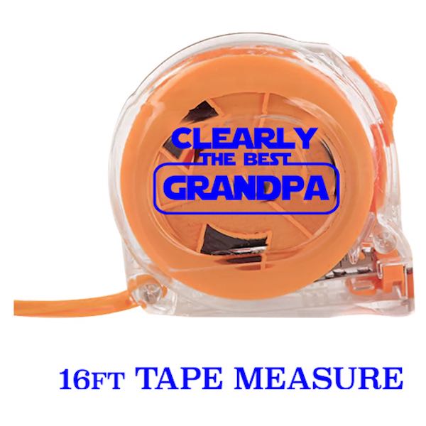 School Holiday Shop Clearly The Best Grandpa Tape Measure