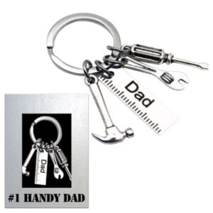 School Holiday Shop Handy Dad Tool Keychain