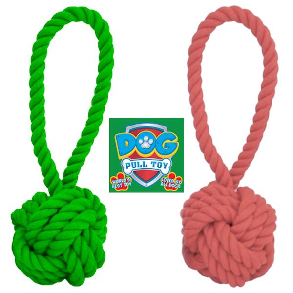 Holiday Dog Pull Toy