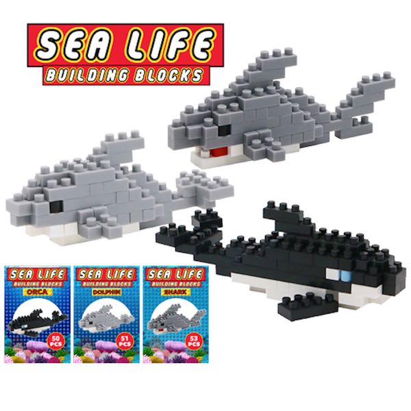 Sea Life Building Block Set