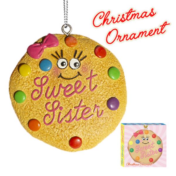 Sweet Sister Cookie Ornament