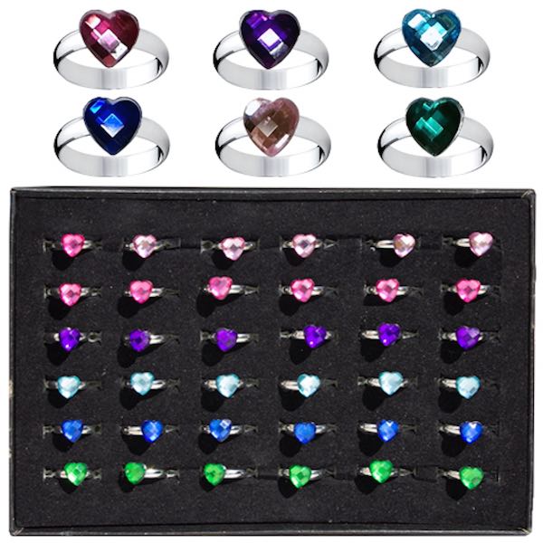 Tiffany Heart Ring Assortment