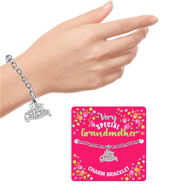 Very Special Grandma Charm Bracelet