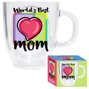Worlds Best Monm Glass Mug