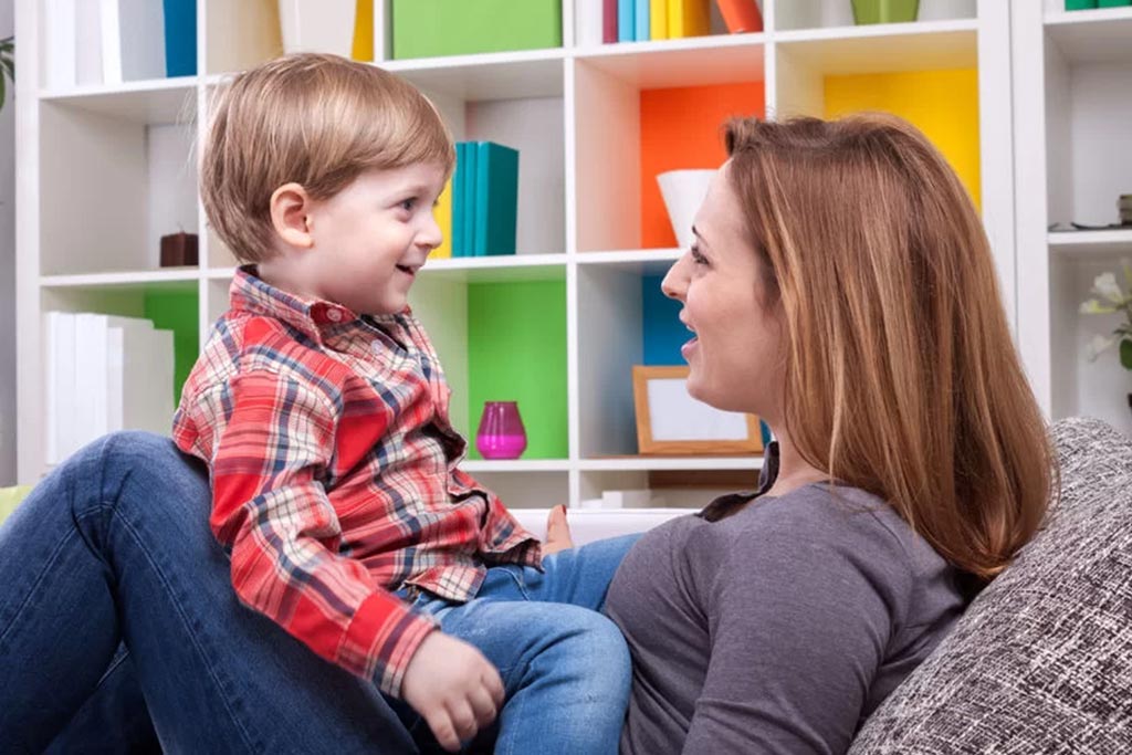 How much time do parents spend talking to their children