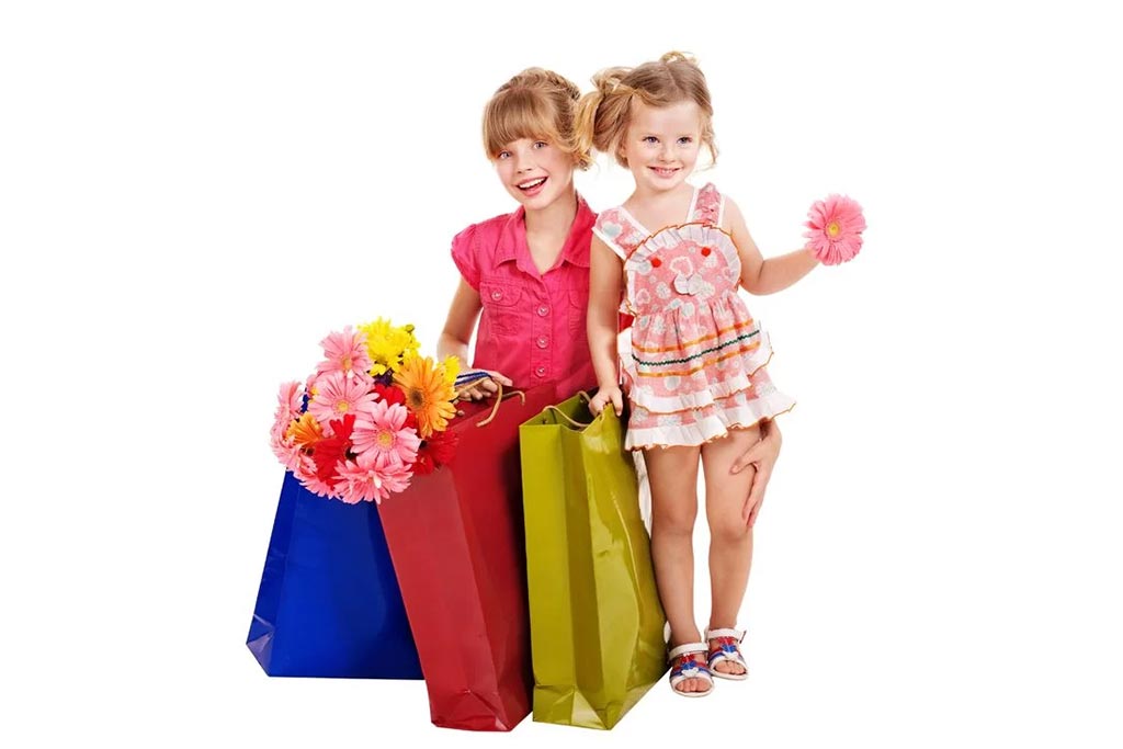 Children Shopping