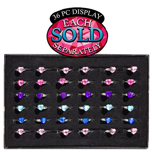 Showcase a collection of 36 distinct heart-shaped earrings in your fundraising catalog. Each pair is available for individual purchase, as indicated on the label. Perfect for holiday fundraisers, allowing your school or organization to raise considerable funds effectively and efficiently.