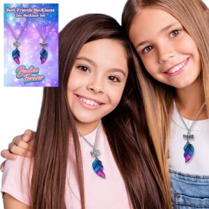 Showcasing our enchanting "best friends" heart pendant necklaces are two delightful young girls, gracing our latest fundraising catalog. This charming product not only celebrates friendship but also helps schools and organizations raise funds during the holiday season. Elevate your fundraising efforts with this beautiful keepsake that adorns the smiles of best friends everywhere.