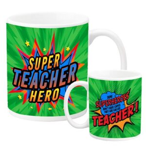 Introducing our super-hero themed mugs in our holiday fundraising catalog! Excellent for appreciating your devoted educators and doubling up as wonderful fundraising items. These premium quality mugs are intertwined with words of tribute and acknowledgement like "Super Teacher Hero" and "Some Superheroes Don't Have Capes, They are Called Teachers!" If you're in school organizations looking to raise some extra funds or just want to show your gratitude towards educators, these exciting teacher-themed products make perfect sense. Let's celebrate our everyday heroes this holiday season!