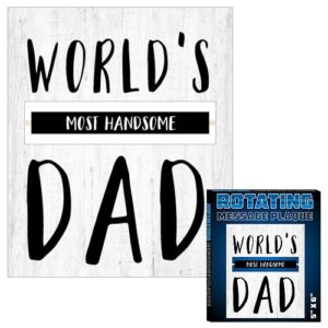 Give Dad an award he'll cherish all year round with our "World's Most Handsome Dad" decorative plaque. This quality product available in our fundraising catalogs will certainly boost up your holiday fundraiser sales, as it makes a perfect gift for fathers in the holiday season. Order today, raise funds, and spread smiles!