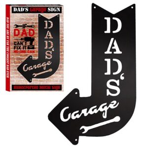 Presenting our two diverse versions of decorative garage plaques, perfect for any father's personal space. With the text "Dad's Garage," these signs come in distinct styles to suit varying tastes. Offering them through your school or organization's holiday fundraiser has potential to draw significant interest and create profitable returns. Boost your fundraising with products that resonate with shoppers on a personal level and celebrate the festive spirit simultaneously!