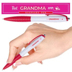 Showcase your appreciation for beloved grandmothers with our "Best Grandma Ever" Keepsake Pen, featured in our Holiday Fundraising Catalog. Your chosen school or organization can raise significant funds offering this heartwarming gift, proving a surefire hit during the holiday season. This high-quality pen is not only practical but also precious, acting as a constant reminder of family love and admiration whenever it's used. Purchase from us and give back to your community at the same time!