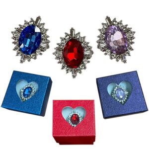 Boost your organization's fundraising efforts by offering our assorted gemstone brooches and matching heart-shaped box sets in your holiday catalog. Perfect as classy gifts, these elegantly designed accessories and charming keepsakes captivate with their fine detail and extraordinary quality. Transform ordinary fundraisers into profitable successes with these unique products that recipients will truly appreciate!