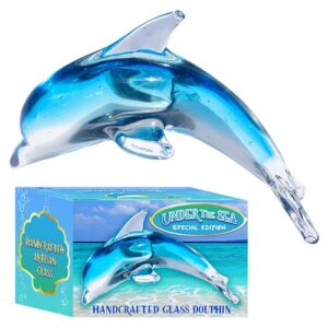 Elevate your fundraising game with our meticulously handcrafted glass dolphin figurine, bundled in its custom fit packaging for secure transport. This exquisite piece adds a touch of elegance to any holiday fundraiser, providing you an opportunity to raise significant funds for your school or organization's needs.