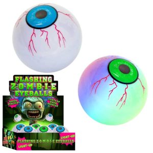 Introducing our captivating "Flashing Zombie Eyeballs" – a standout addition to your holiday fundraising catalog that promises to delight and engage! Inside this exciting box, discover two novelty flashing eyeball toys, each vividly adorned with colorful veins. Watch as one comes to life with a mesmerizing glow of blue and green hues—a perfect way to capture attention and spark interest for your school's or organization's fundraising efforts. Add these whimsical treasures to your lineup and watch your holiday fundraiser succeed like never before!.
