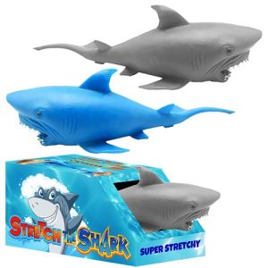 Introducing "Stretch the Shark"—the perfect addition to your holiday fundraising catalog! Dive into fun with two stretchy shark toys, available in vibrant blue and sleek gray. Each pair is proudly displayed above the eye-catching open packaging of "Stretch the Shark," designed to capture attention and generate excitement among students and supporters alike. Add this delightful duo to your lineup today, and help schools and organizations boost their fundraising efforts with a splash of oceanic adventure!.
