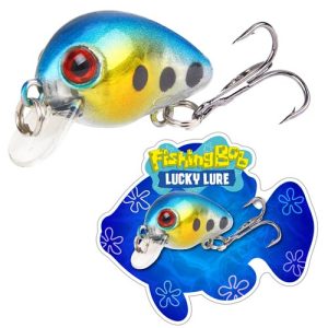 Introducing the "Fishing Bob Lucky Lure" – the perfect addition to your holiday fundraising catalog! This vibrant fishing lure is a surefire way to reel in supporters with its eye-catching design. Featuring a fish-inspired motif in striking blue, yellow, and black hues, complemented by bold red eyes and equipped with a durable double treble hook, it's displayed elegantly on a personalized blue cutout card. Add this enchanting lure to your lineup and watch as it hooks both anglers and donors alike, boosting your school's or organization's fundraising efforts this season!.