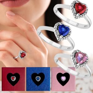Discover the perfect way to show appreciation and raise funds this holiday season with our exquisite heart-shaped rings collection! Featuring vibrant red, blue, and pink stone accents, each ring embodies elegance and charm. Imagine the joy as supporters find these stunning rings displayed above our beautifully crafted gift boxes. Witness how the deep allure of the red stone ring captivates when worn—sure to be a favorite among your community during this year’s fundraising season. Make it memorable while supporting a cause close to your heart with these timeless treasures.