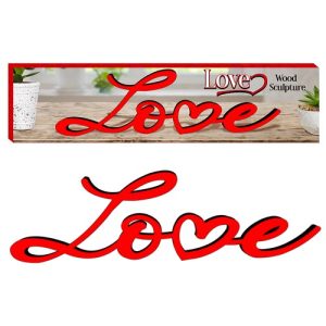 Presenting our exquisite "Love" freestanding wood sculpture, elegantly crafted in vibrant red script. This charming piece makes a perfect addition to any home or office and is an excellent item for your holiday fundraising catalog. Designed to capture hearts and inspire support, it offers schools and organizations a wonderful opportunity to raise funds while spreading warmth and joy during the season.